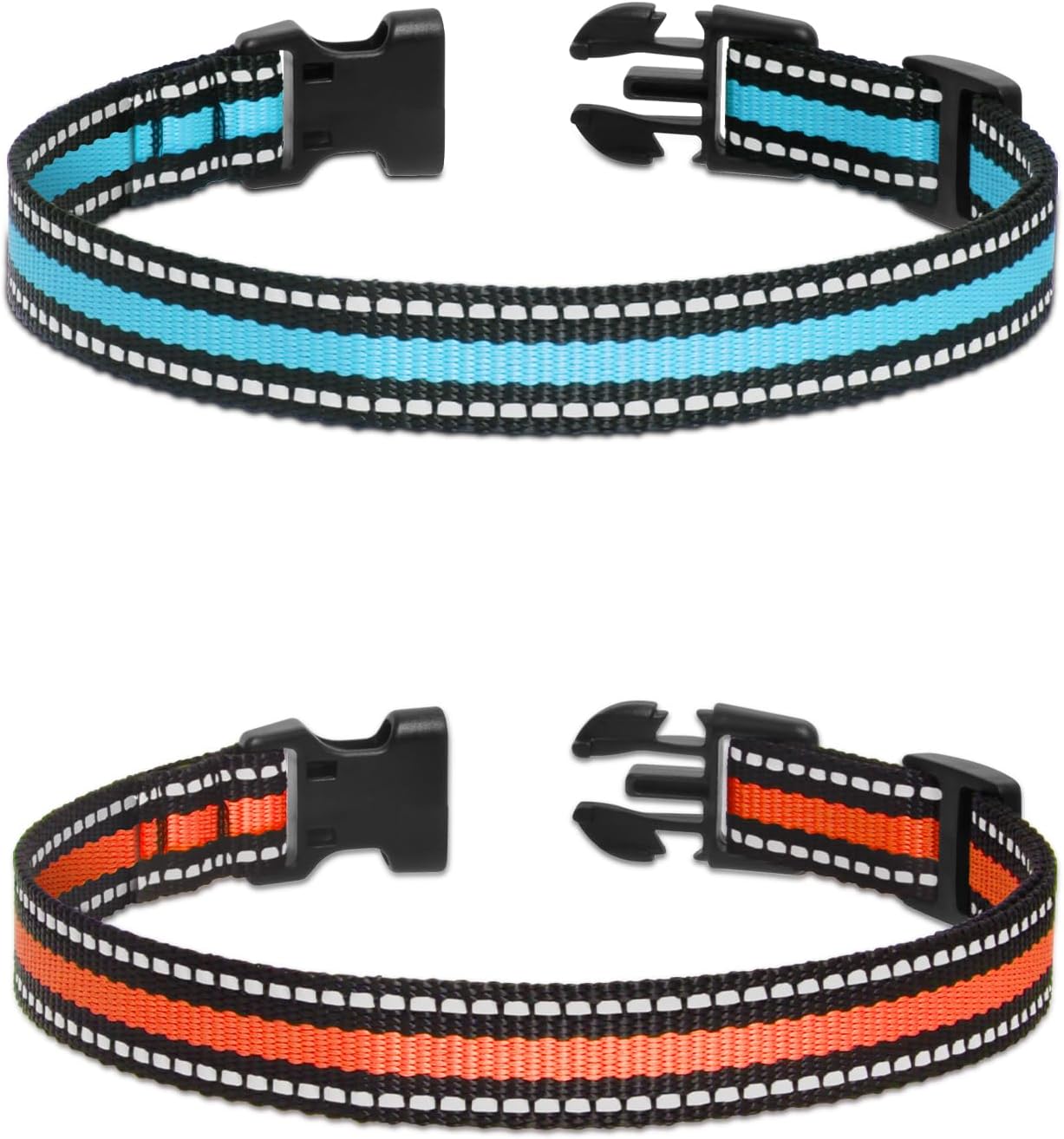 DOGLinsen 2-in-1 Bark and Shock Collar for Dogs, Smart Anti Barking Dog Training Collar with 5 Adjustable Sensitivity, Automatic Bark Collar with Remote, Vibration, Beep, Shock and Automatic