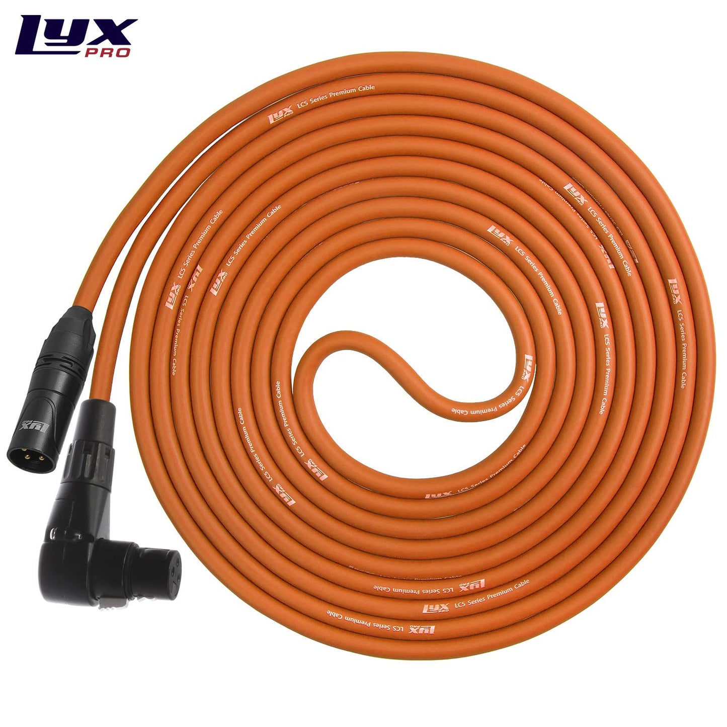 LyxPro 6 Feet XLR Microphone Cable Balanced Male to Female 3 Pin Mic Cord for Powered Speakers Audio Interface Professional Pro Audio Performance and Recording Devices - Blue