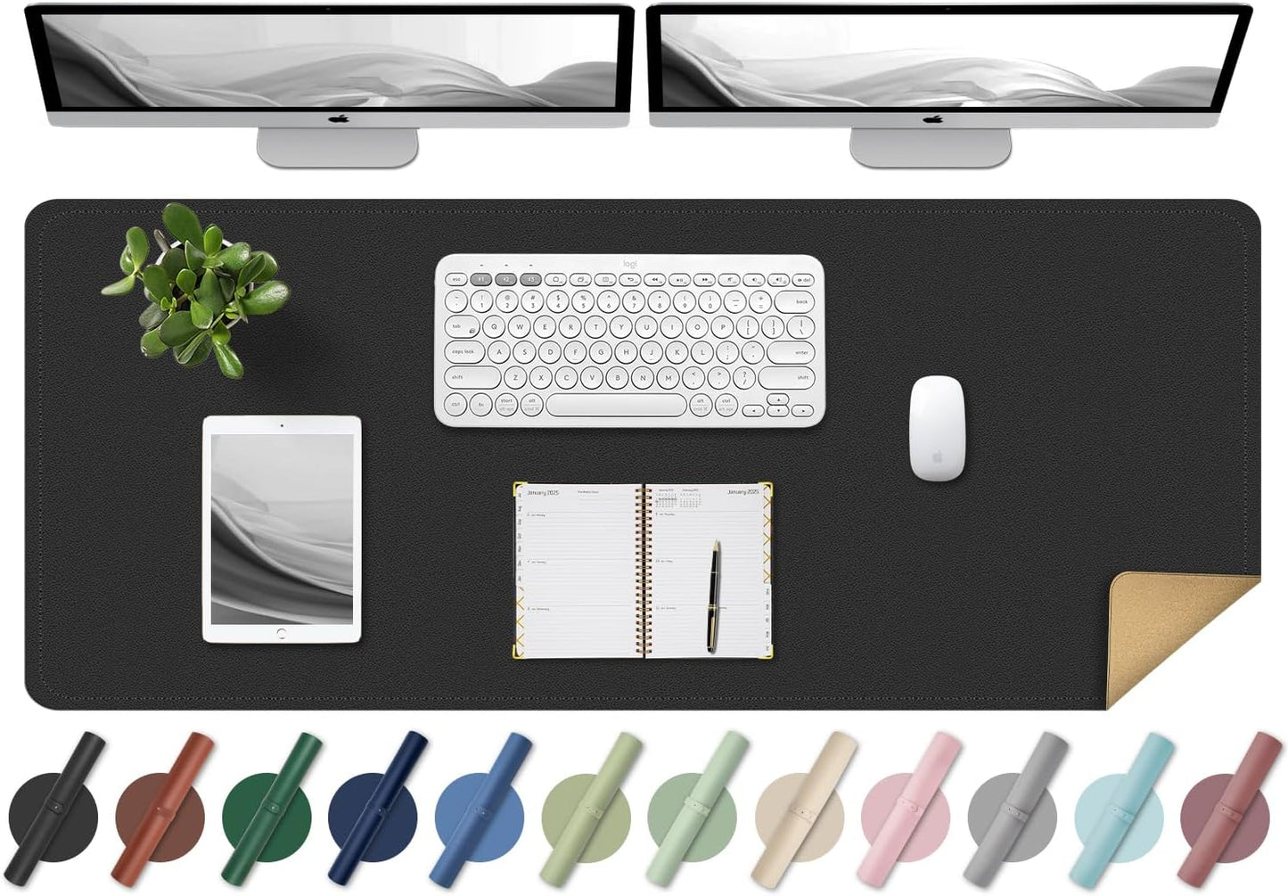 Purilite Select Dual-Sided Desk Pad