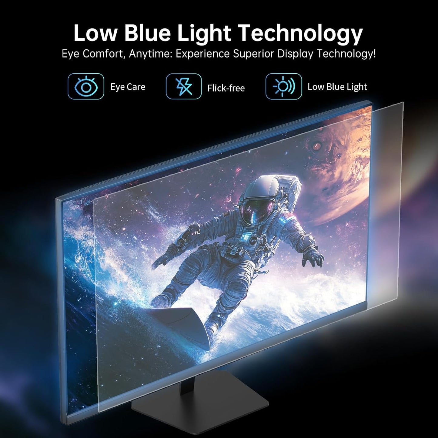 KTC 32 Inch 2K Computer Monitor, IPS 1440p Monitor with Ultra-Thin Bezels, HDR10, Freesync/G-sync, HDMI/DP Ports, Tilt Adjustable, Eyecare, Ideal for Business, Office, and Casual Gaming