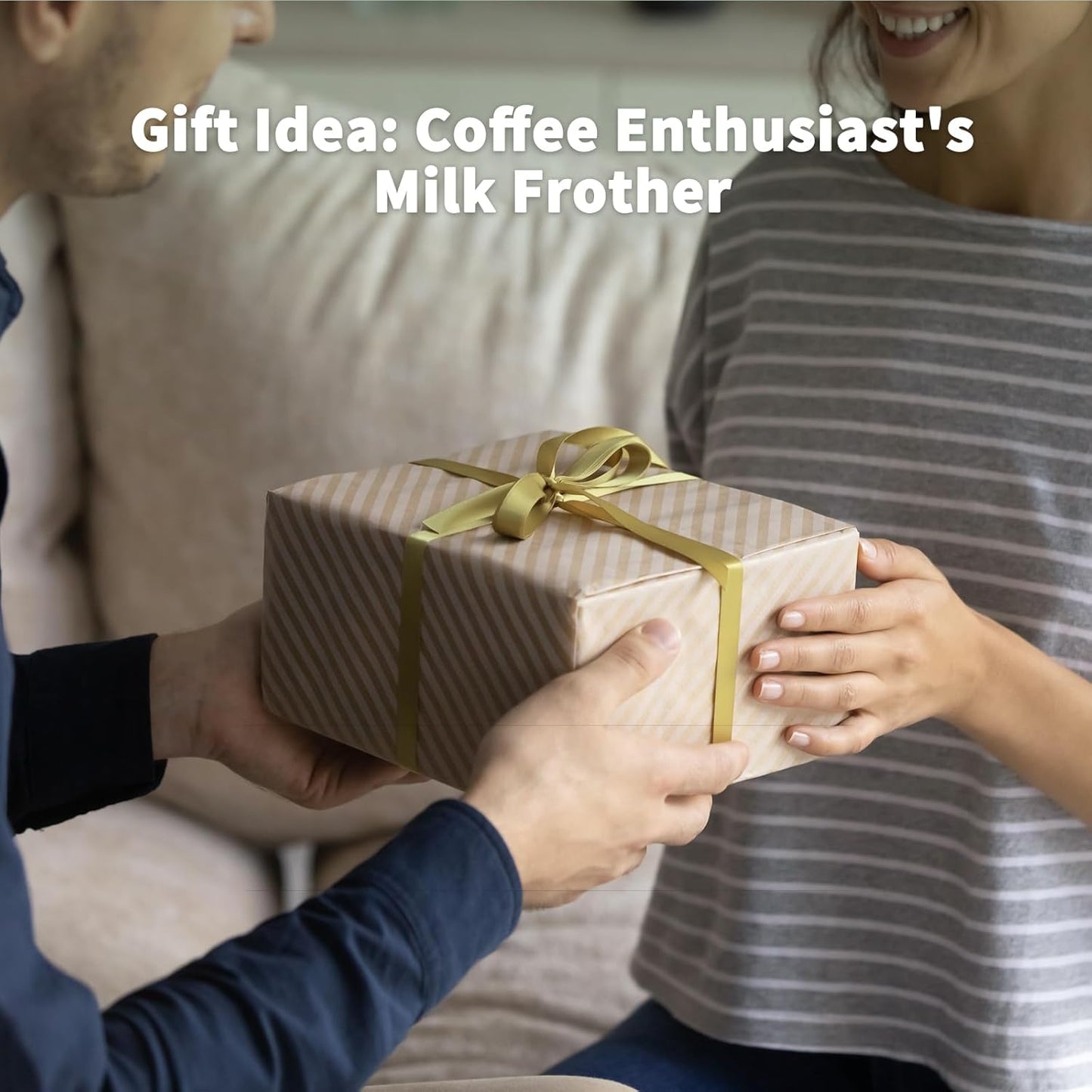 Maestri House Milk Frother, Variable Temp and Froth Thickness Milk Frother and Steamer, 21OZ/600ML Smart Touch Control Milk Warmer, Dishwasher Safe, Memory Function for Latte Cappuccino (White)