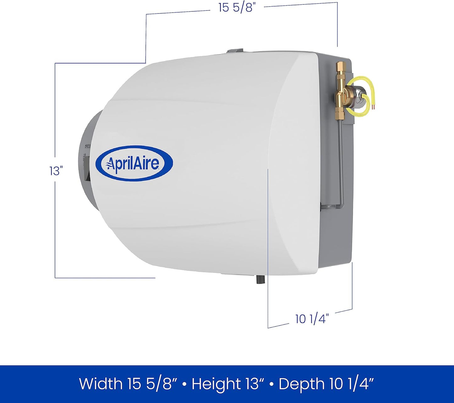 Aprilaire 600M Whole-House Humidifier with Manual Control