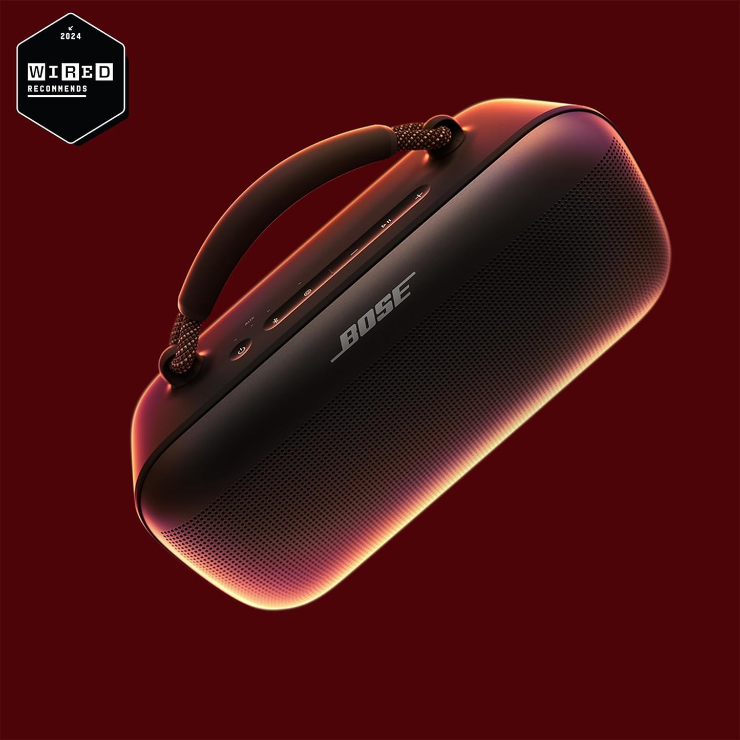 Bose SoundLink Max Portable Speaker, Large Waterproof Bluetooth Speaker, Up to 20 Hours of Battery Life, USB-C, Built-in 3.5mm AUX Input, Black