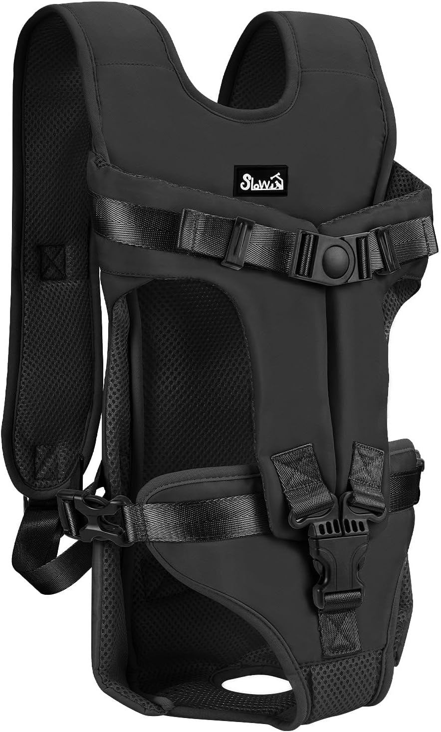 SlowTon Dog Carrier Backpack for Small Medium Dogs, Legs Out & Easy-Fit Dog Cat Puppy Front Carriers Bag for Pet Up to 35lbs, Adjustable Breathable Pet Backpack for Traveling Camping Hiking