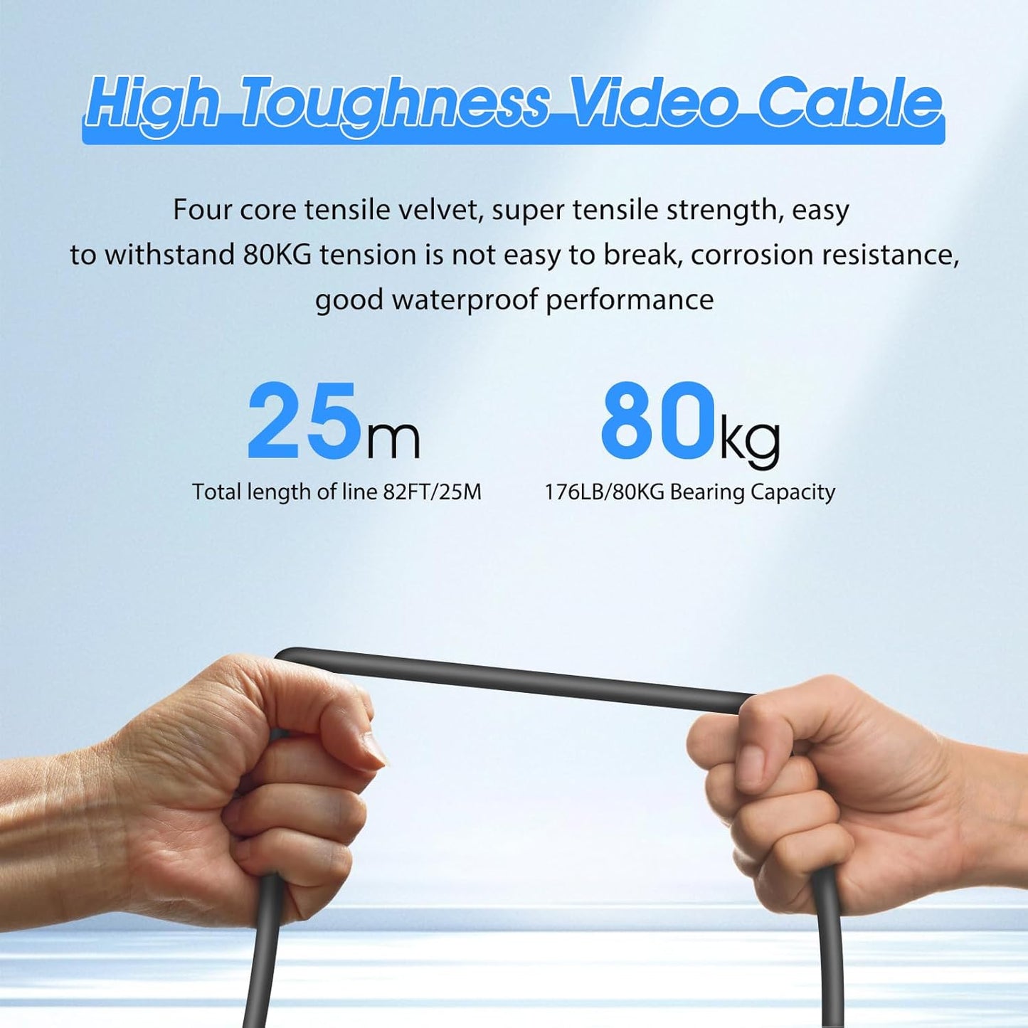 Underwater Fishing Camera Fish Finder, Portable Fish Camera with 5 Inch 4K Display, IR Night Vision, 220° Ultra Wide Angle, Waterproof Fish Depth Finders for Ice Lake Sea Boat Kayak Fishing