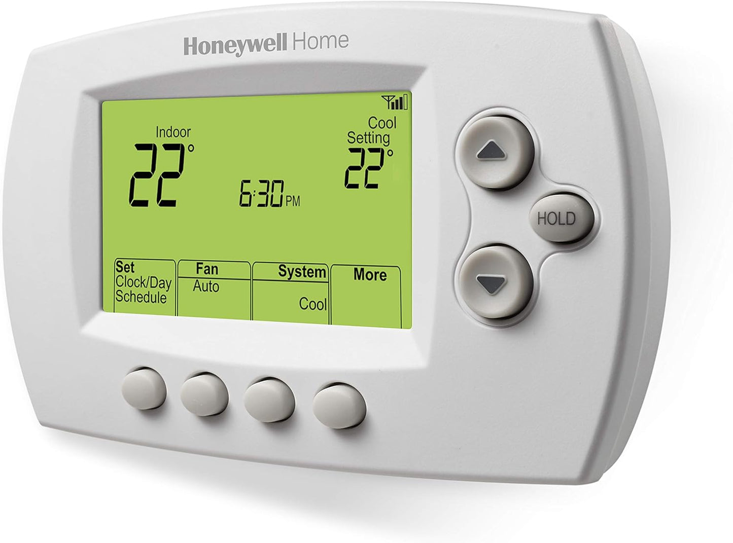Honeywell Home Wi-Fi 7-Day Programmable Thermostat (RTH6580WF), Requires C Wire, Works with Alexa