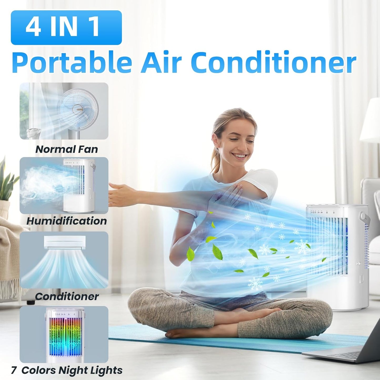 Purilite Select Mini Air Conditioner – Personalized Cooling, Anytime, Anywhere