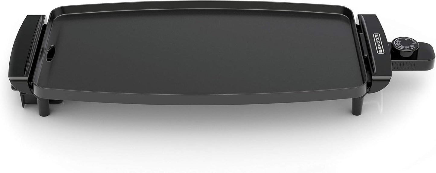 Starfrit The Rock Electric Skillet - 12" x 12" - Rock.Tec Non-Stick Cooking Surface - Tempered Glass Lid - 1200W