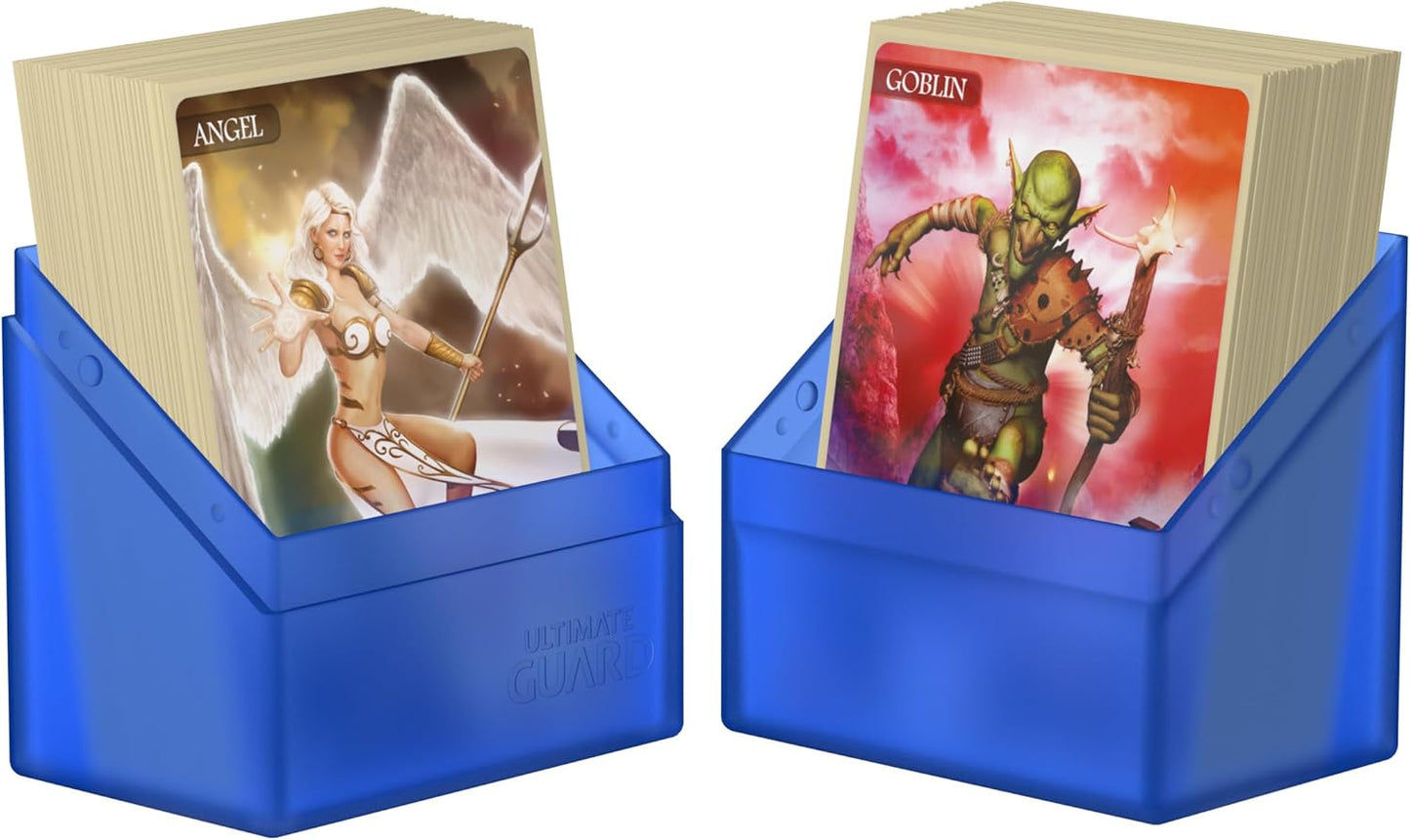 Ultimate Guard Boulder 100+ Classic, Deck Case for 100 Double-Sleeved TCG Cards, Onyx, Secure & Durable Storage for Trading Card Games, Soft-Touch Finish