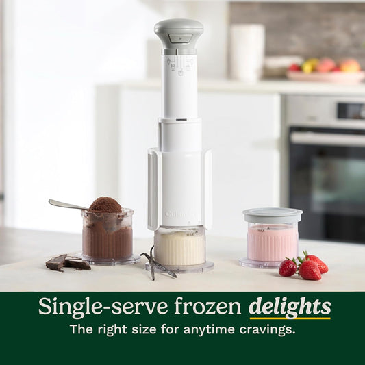 Cuisinart Ice Cream Maker, 5-in-1, 3 Half-Pint Mixing Cups
