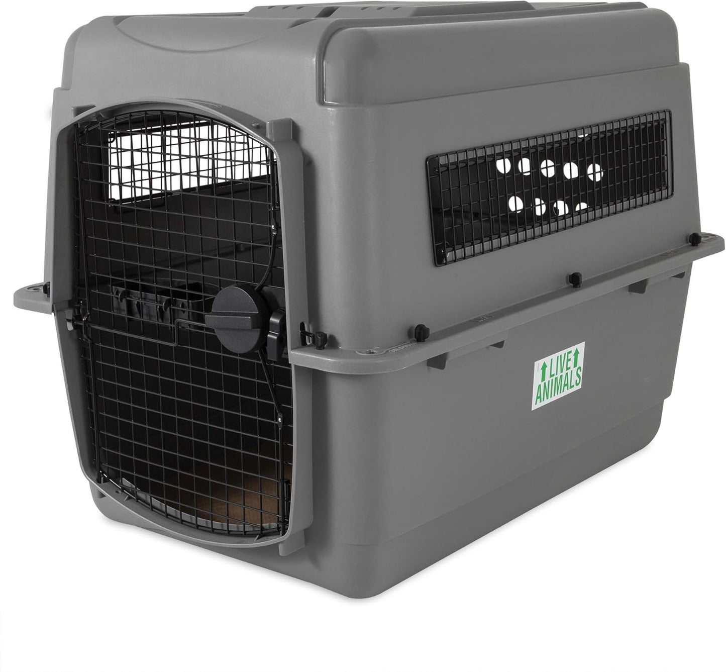 Petmate 00200 Sky Kennel for Pets from 25 to 30-Pound, Light Gray