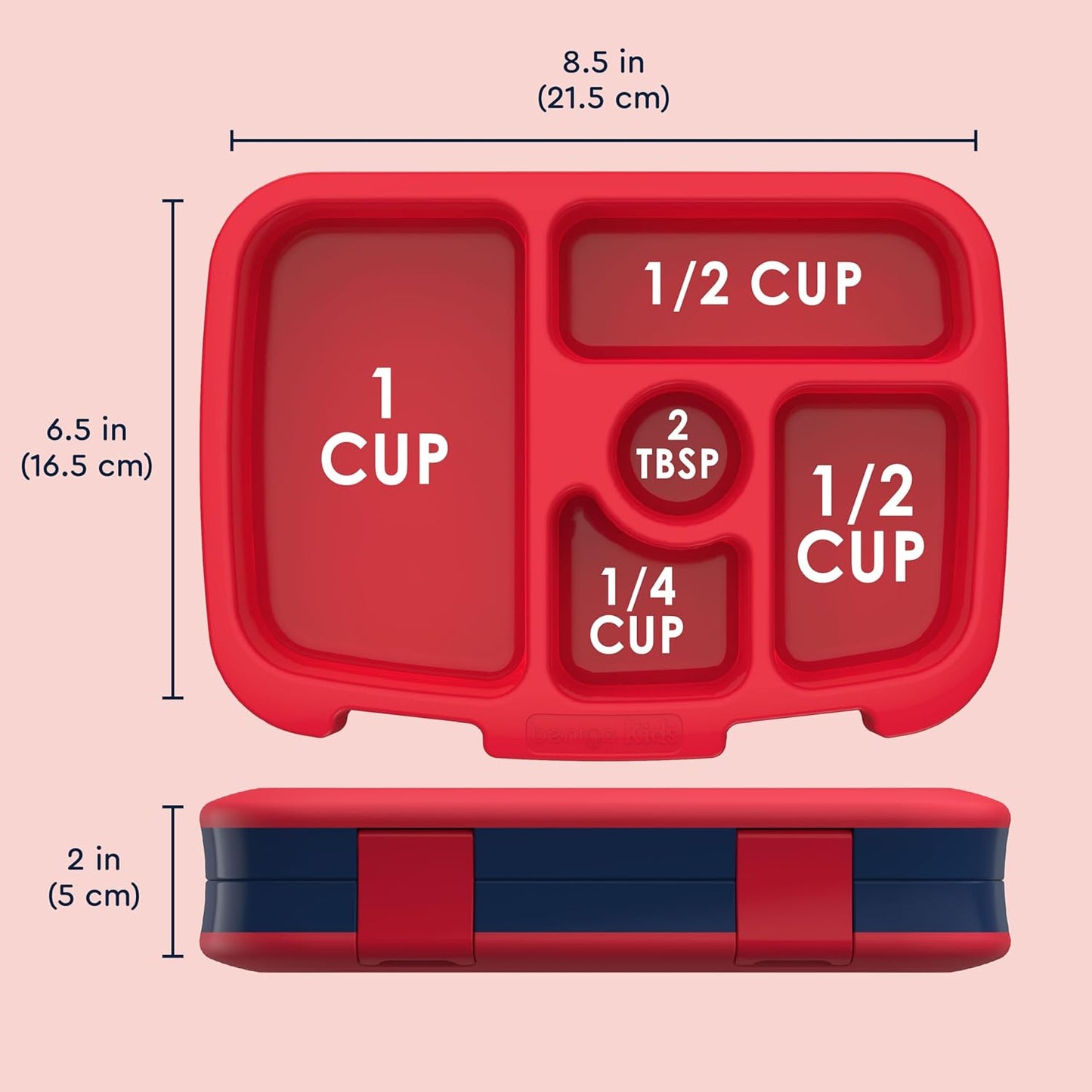 Bentgo Kids Prints Leak-Proof, 5-Compartment Bento-Style Kids Lunch Box - Ideal Portion Sizes for Ages 3 to 7 - BPA-Free, Dishwasher Safe, Food-Safe Materials - 2021 Collection (Llamas)
