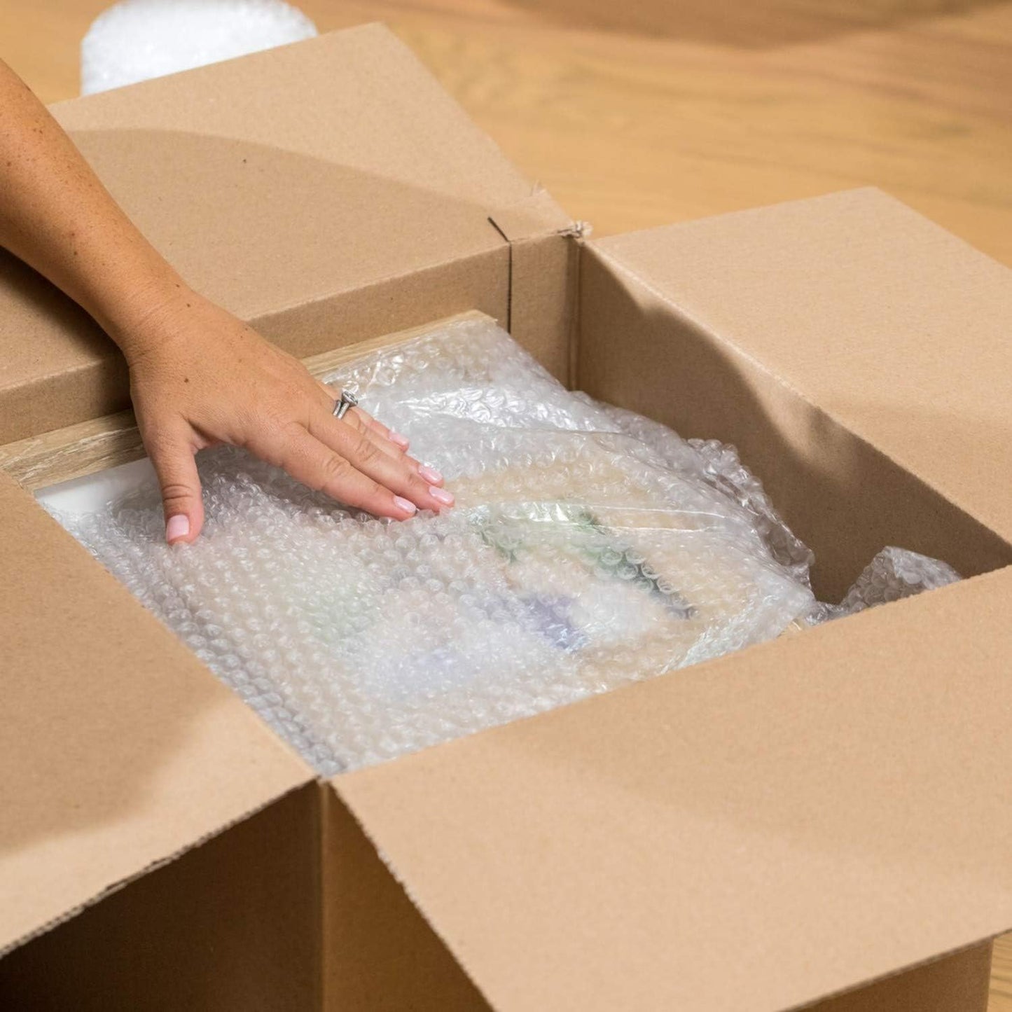 Bubble Wrap Roll, Original Bubble Cushioning, 12" x 175', Perforated Every 12", 1 Pack (12" x 175'), New
