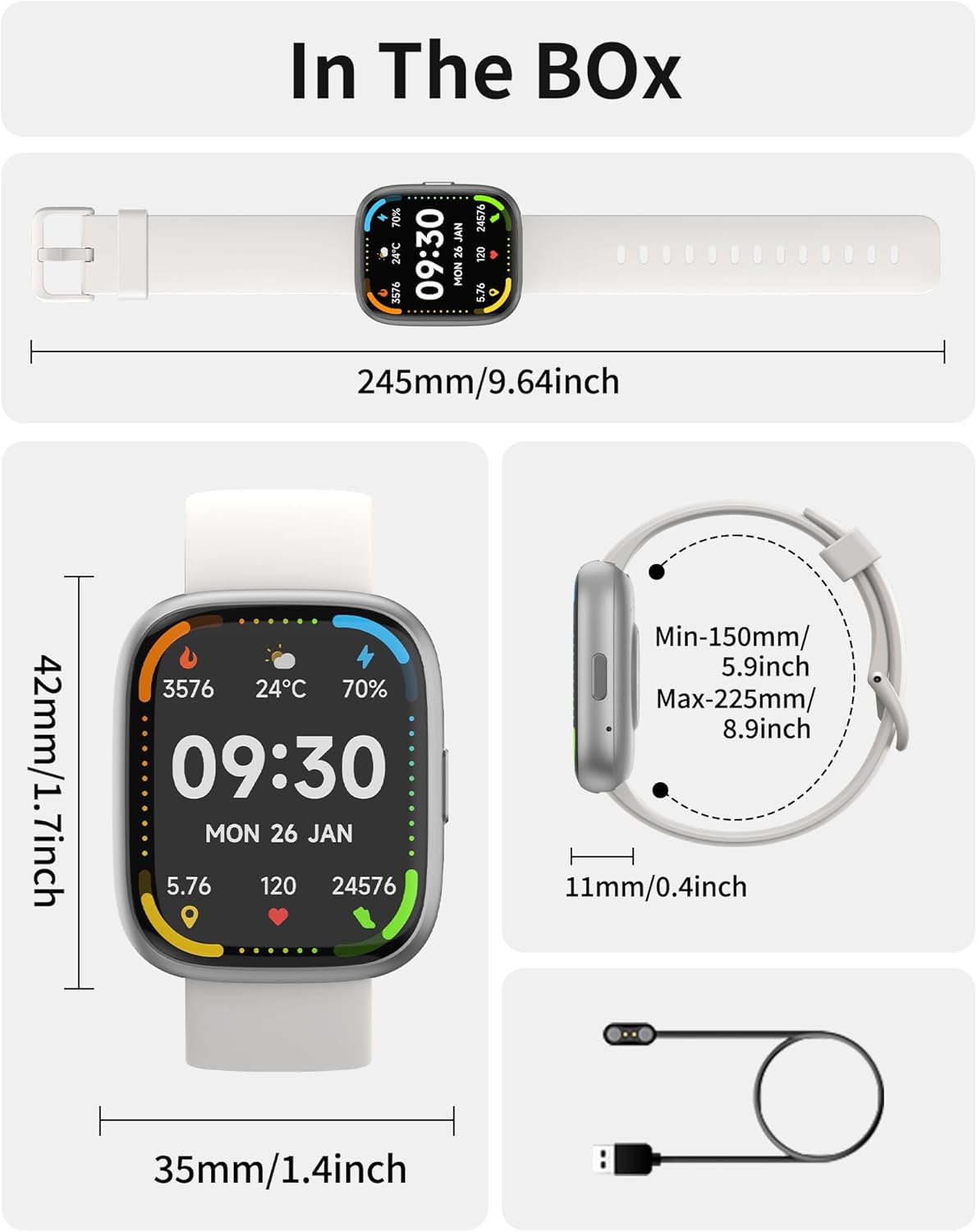 Purilite Select Smartwatch Elevate Every Day with Smart Precision