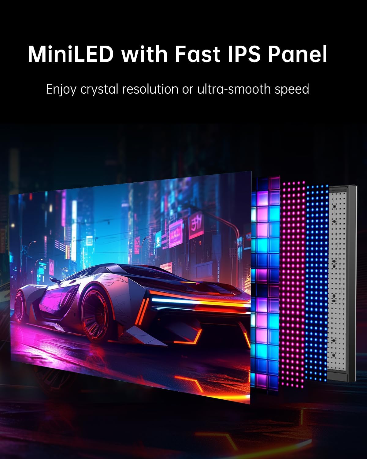 KTC 32 Inch 2K Computer Monitor, IPS 1440p Monitor with Ultra-Thin Bezels, HDR10, Freesync/G-sync, HDMI/DP Ports, Tilt Adjustable, Eyecare, Ideal for Business, Office, and Casual Gaming