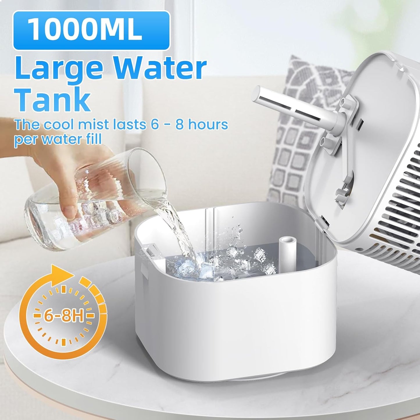 Purilite Select Mini Air Conditioner – Personalized Cooling, Anytime, Anywhere