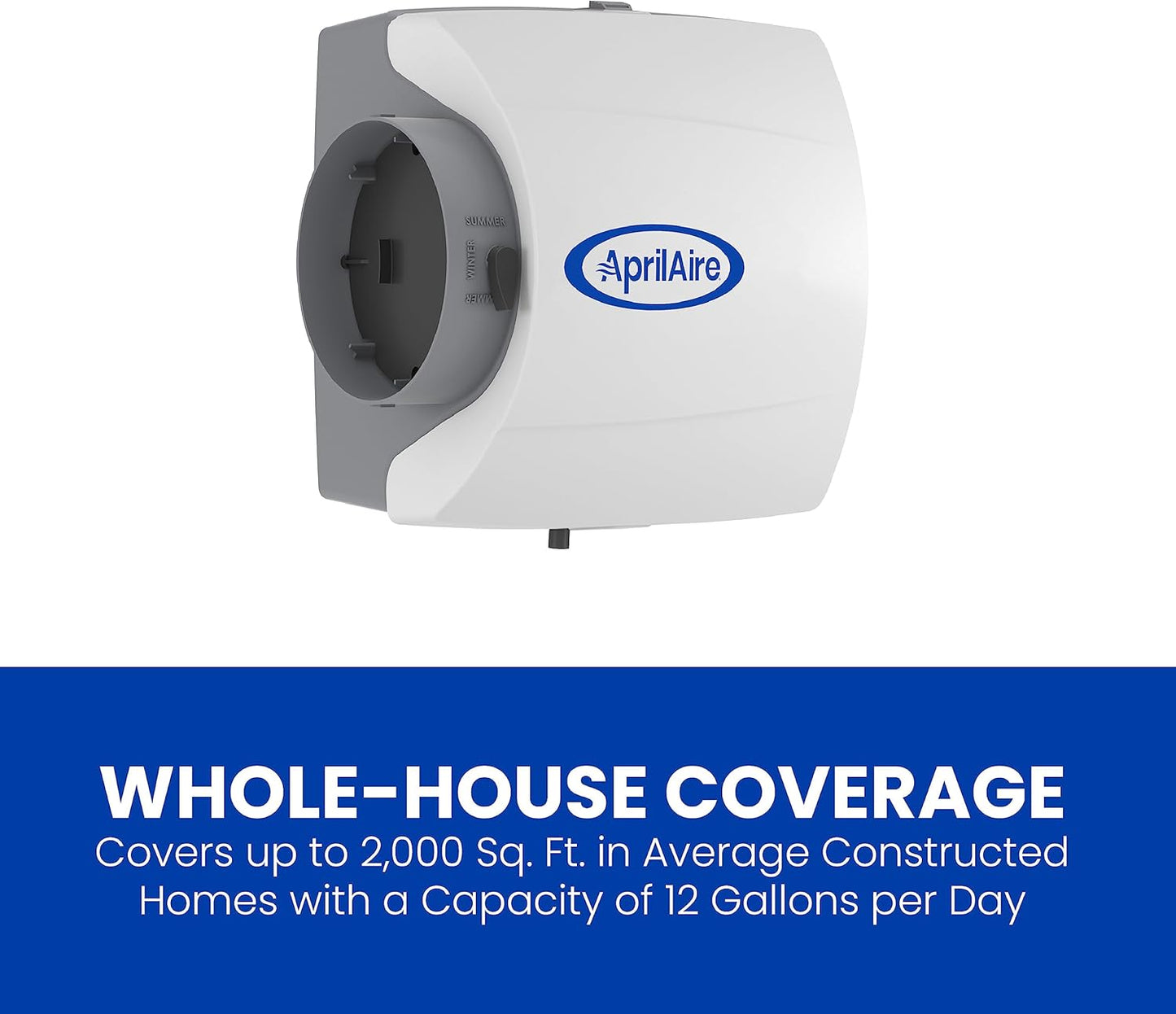 Aprilaire 600M Whole-House Humidifier with Manual Control