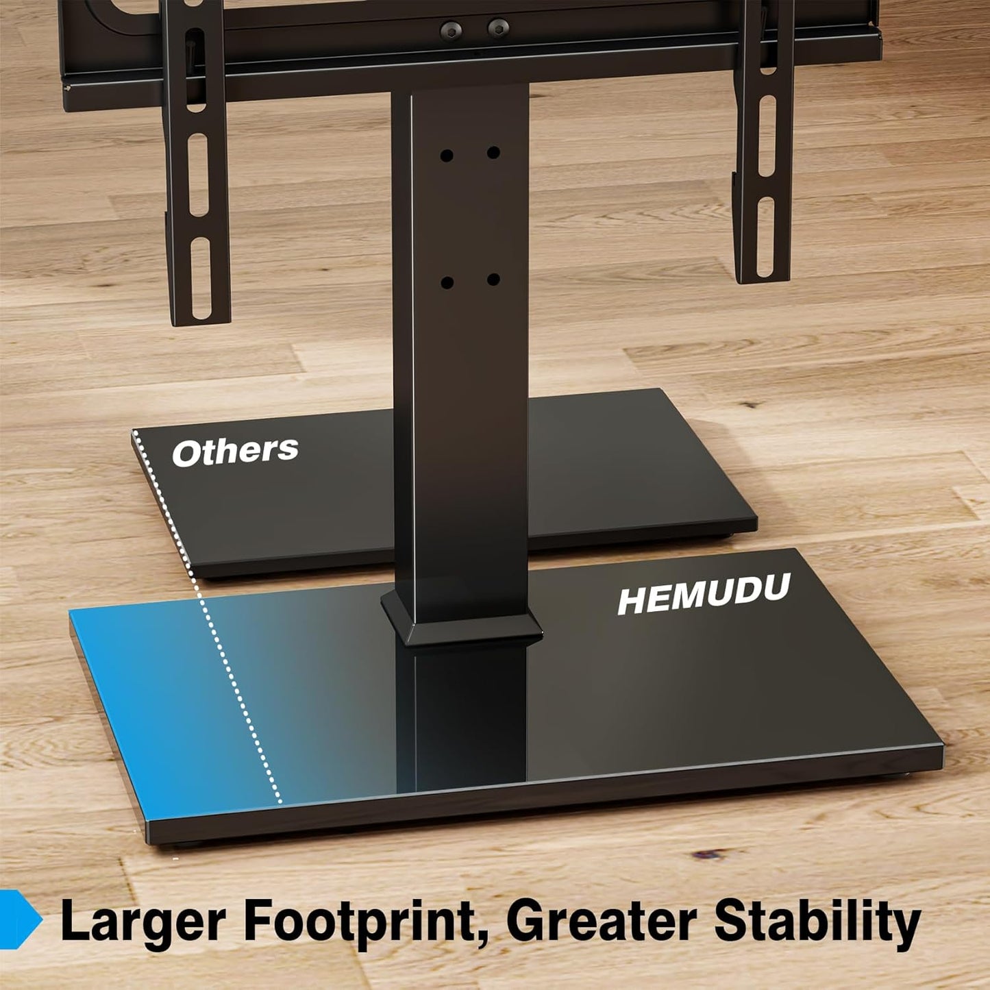 Purilite Select Fixed Tabletop TV Stand (27"–55")