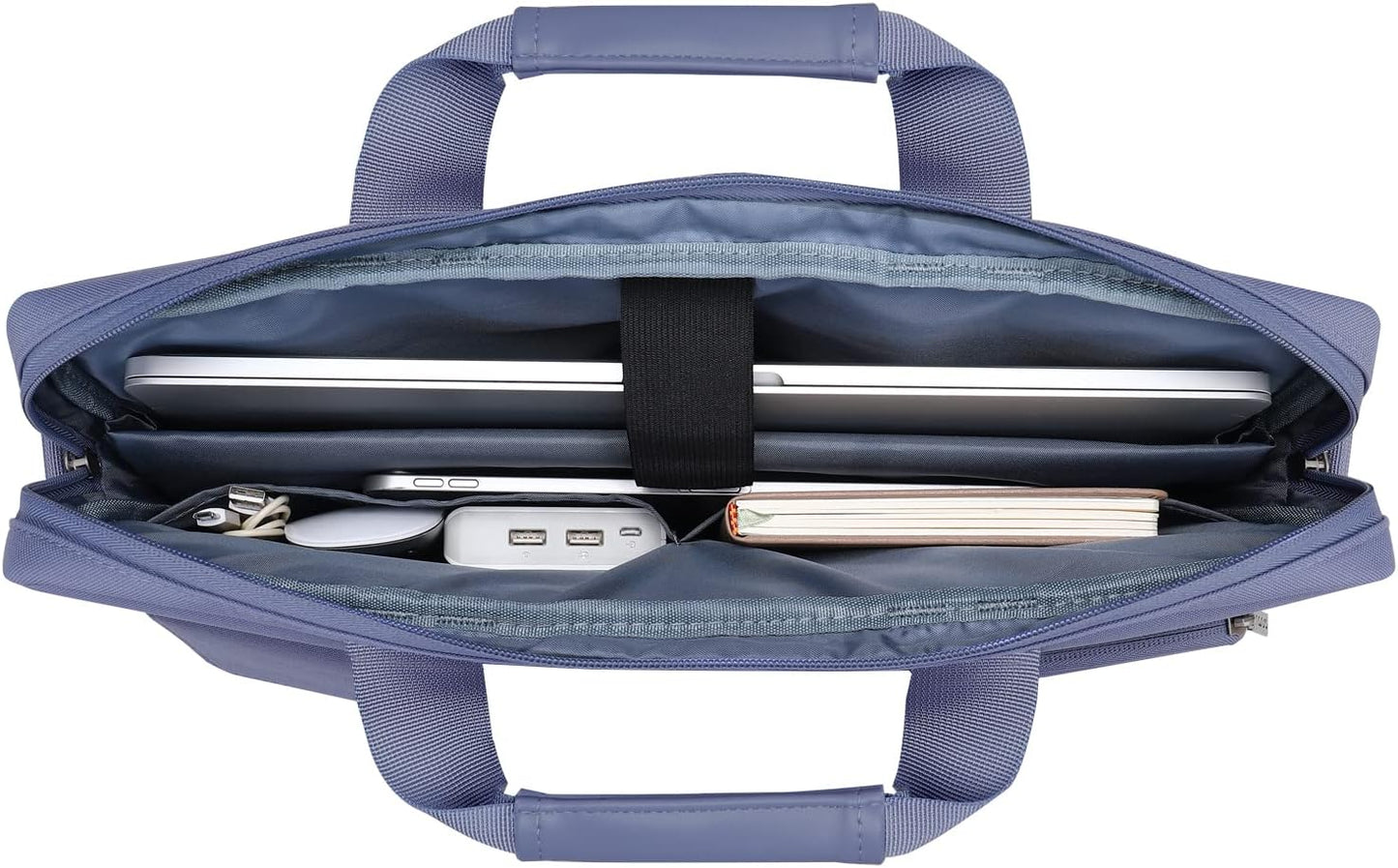 MOSISO Laptop Bag 13.3 inch, 13-13.3 inch Computer Shoulder Bag Compatible with MacBook Air/Pro 13/Pro 14, HP Dell ASUS Notebook &2 Raised&1 Flapover&1 Horizontal Pocket&Handle&Belt, Black