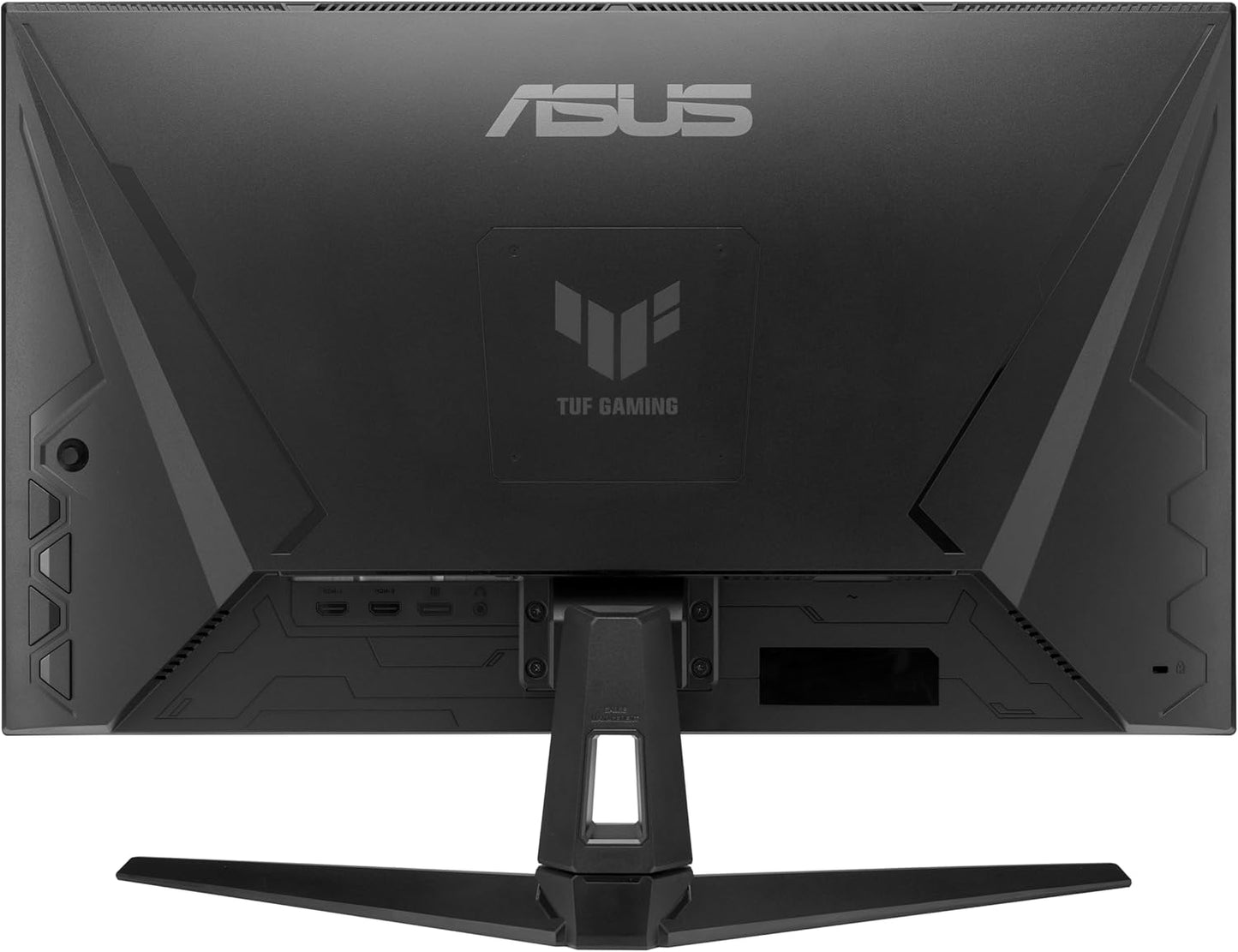 ASUS TUF Gaming 27” 1440P Gaming Monitor (VG27AQM1A) - QHD (2560x1440), 260Hz, 1ms, Fast IPS, ELMB Sync, Freesync Premium, G-Sync compatible, Variable Overdrive, 90%DCI-P3, DisplayHD 400, 3yr warranty