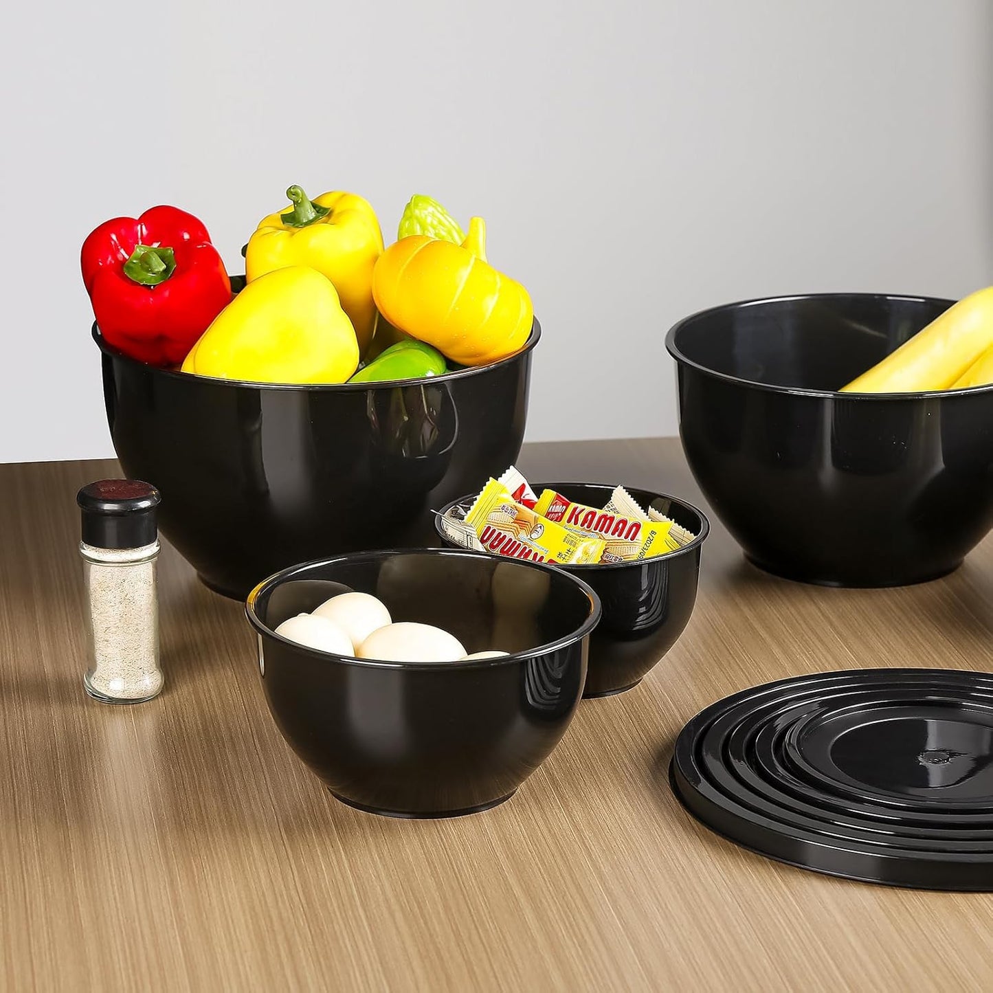 Purilite Select Plastic Mixing Bowl Set
