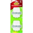 Command Broom and Mop Grippers Wall Hook, Damage Free Hanging Wall Mount Broom and Mop Holder, No Tools Household Cleaning Organizer for Living Spaces, 6 Hangers and 16 Command Strips