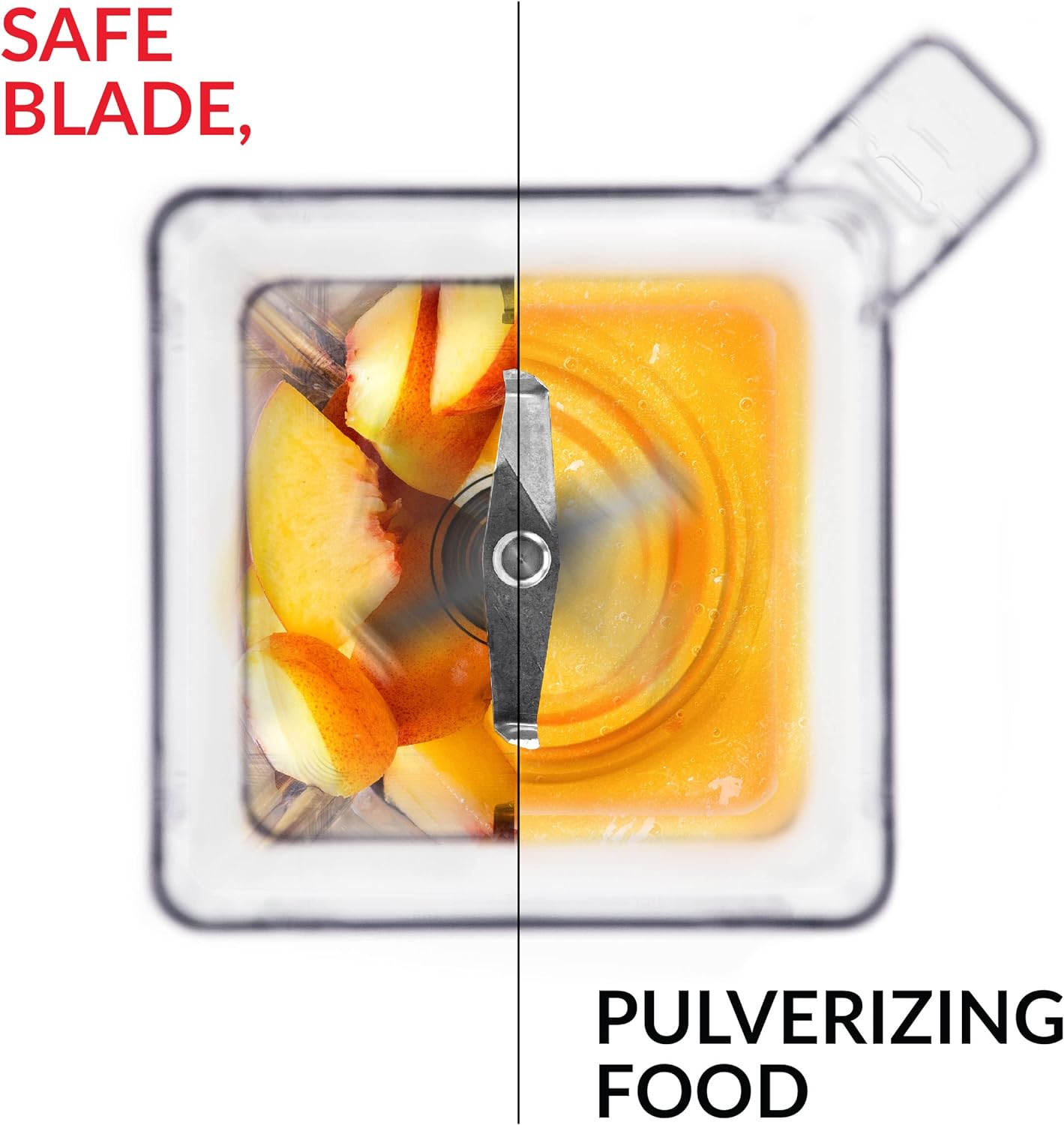 Blendtec Total Classic Original Blender and 90 oz WildSide+ Jar - Kitchen Blender Bundle - Red