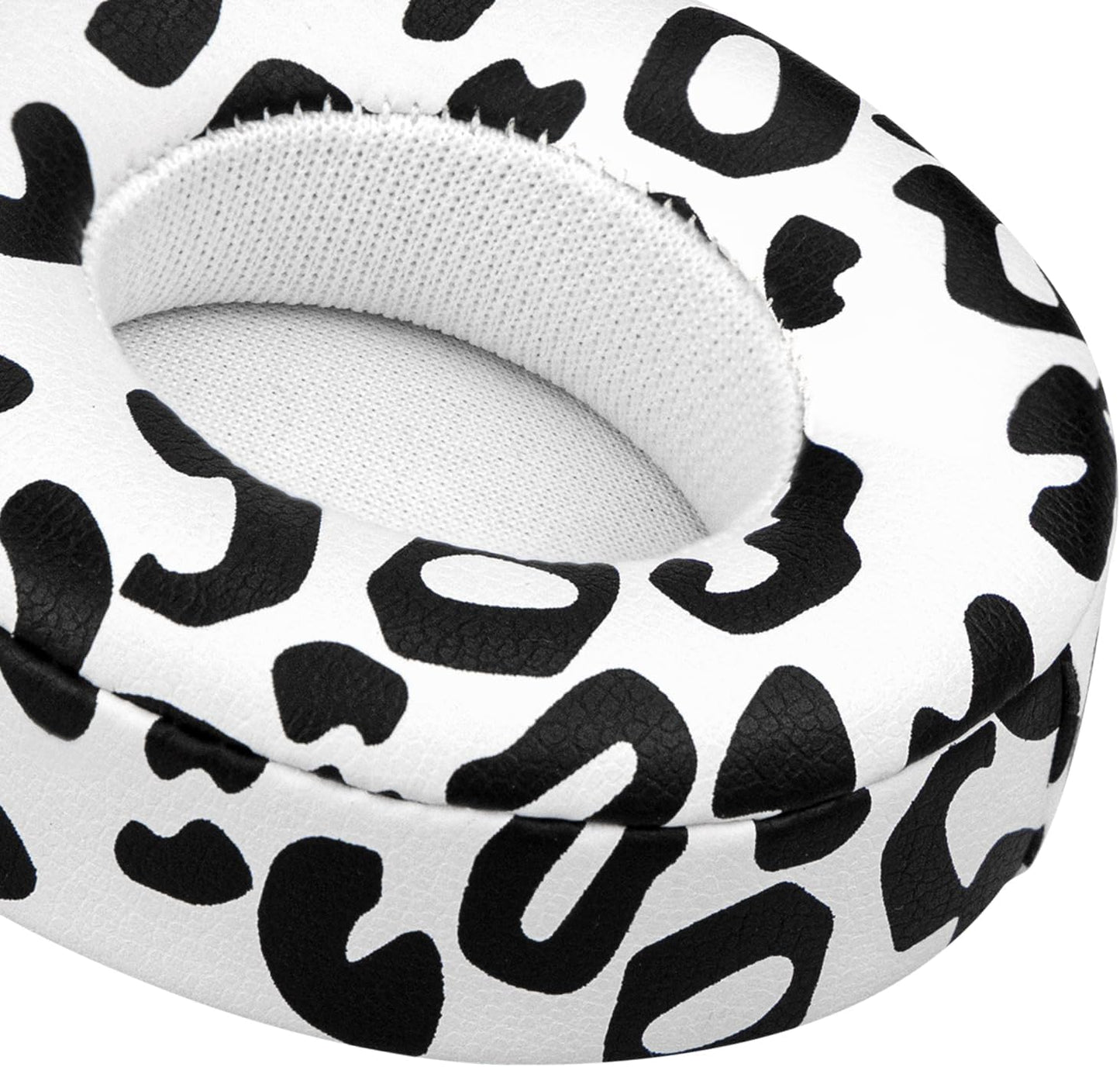 SoloWIT® Ear Pads Cushions Replacement, Earpads for Beats Solo 2 & Solo 3 Wireless On-Ear Headphones with Soft Protein Leather, Stronger Adhesive, Noise Isolation Memory Foam - White