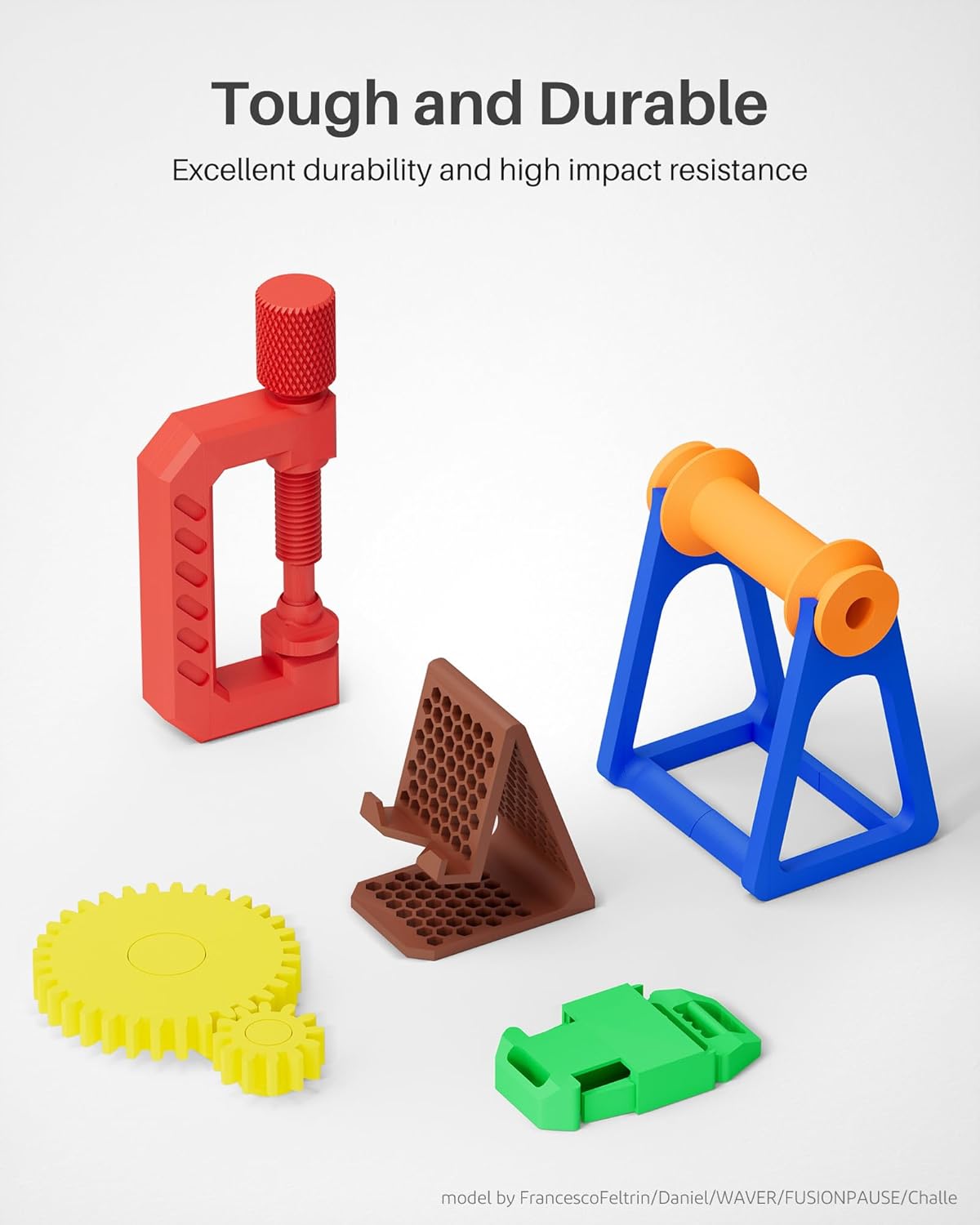 ELEGOO Rapid PETG Filament 1.75mm Black 1KG, 3D Printer Filament Max 600 mm/s High Speed Printing, Dimensional Accuracy +/- 0.02 mm Fit Most FDM Printer 1kg Cardboard Spool