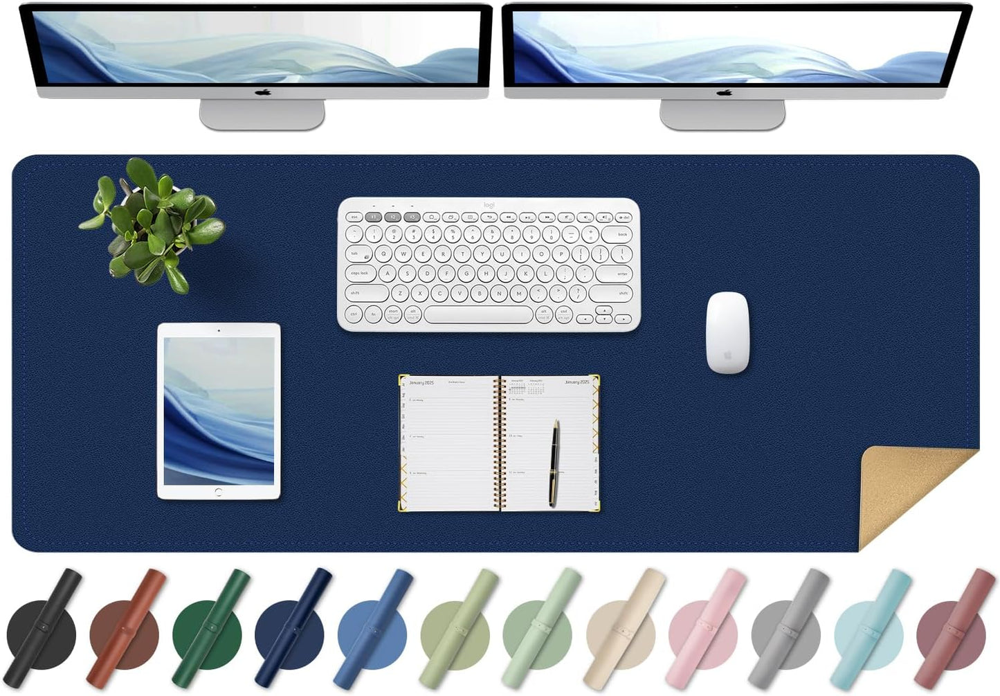 Purilite Select Dual-Sided Desk Pad