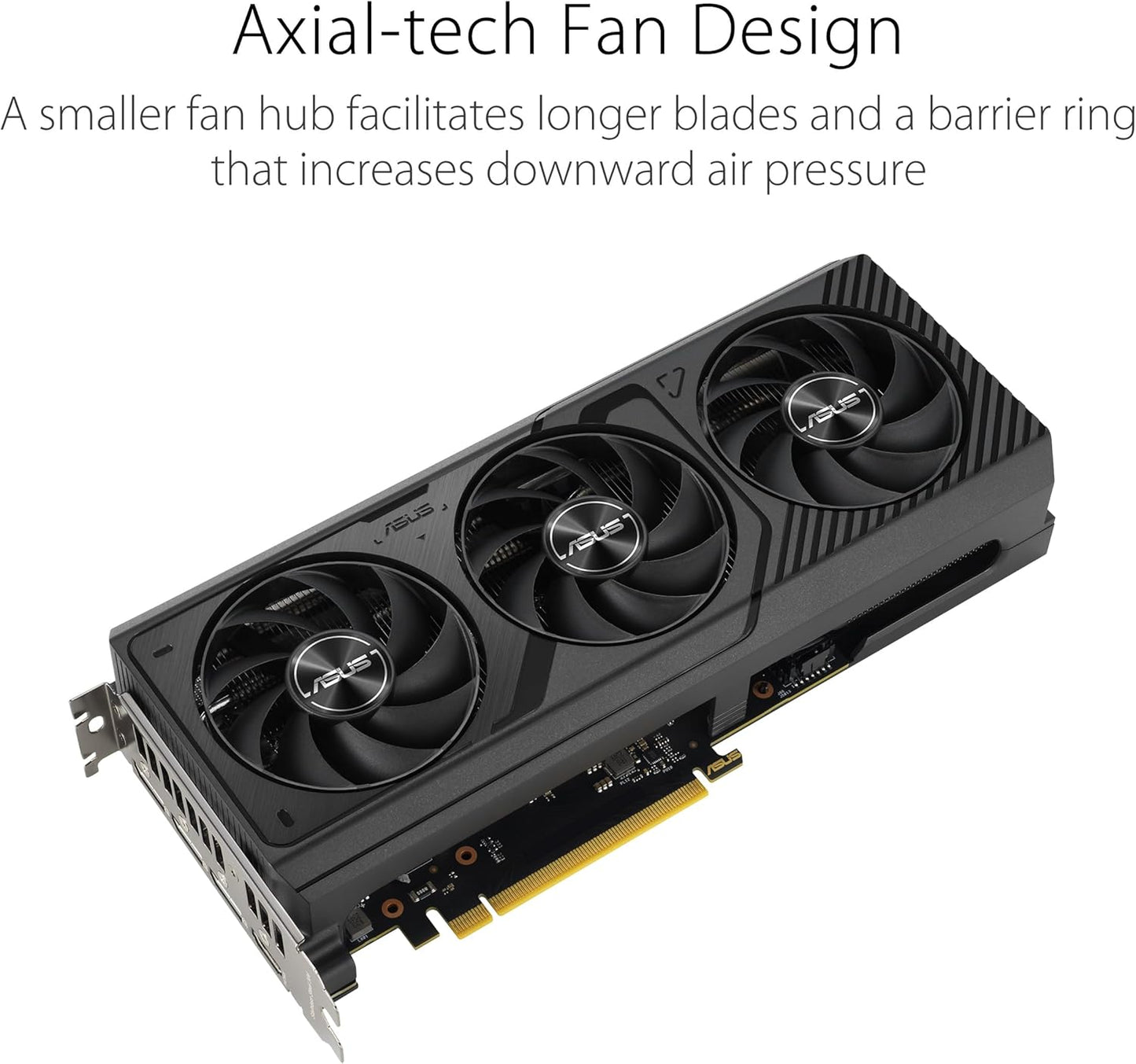The SFF-Ready ASUS Prime GeForce RTX™ 5070 12GB GDDR7 Graphics Card (PCIe® 5.0, 12GB GDDR7, HDMI®/DP 2.1, 2.5-Slot, Axial-tech Fans, Dual BIOS)