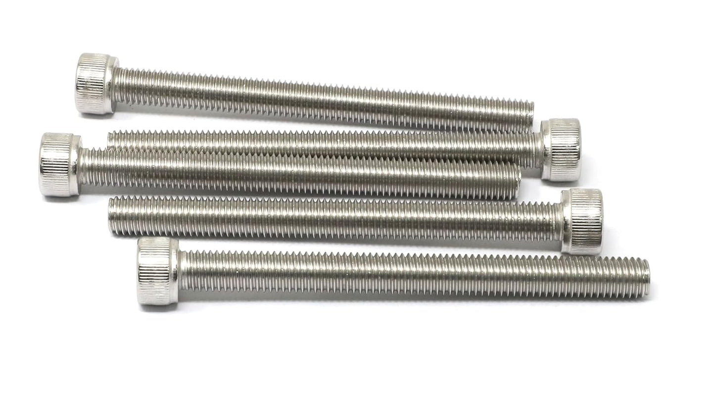 iexcell 25 Pcs M6 x 20mm Thread Pitch 1 mm Stainless Steel 304 Hex Socket Head Cap Screws Bolts Kit