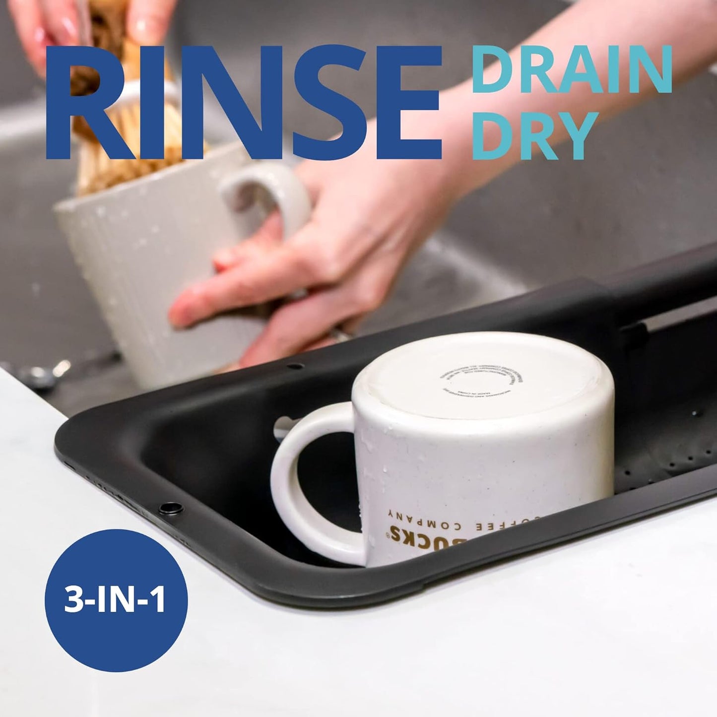 Purilite Select Expandable Sink Colander