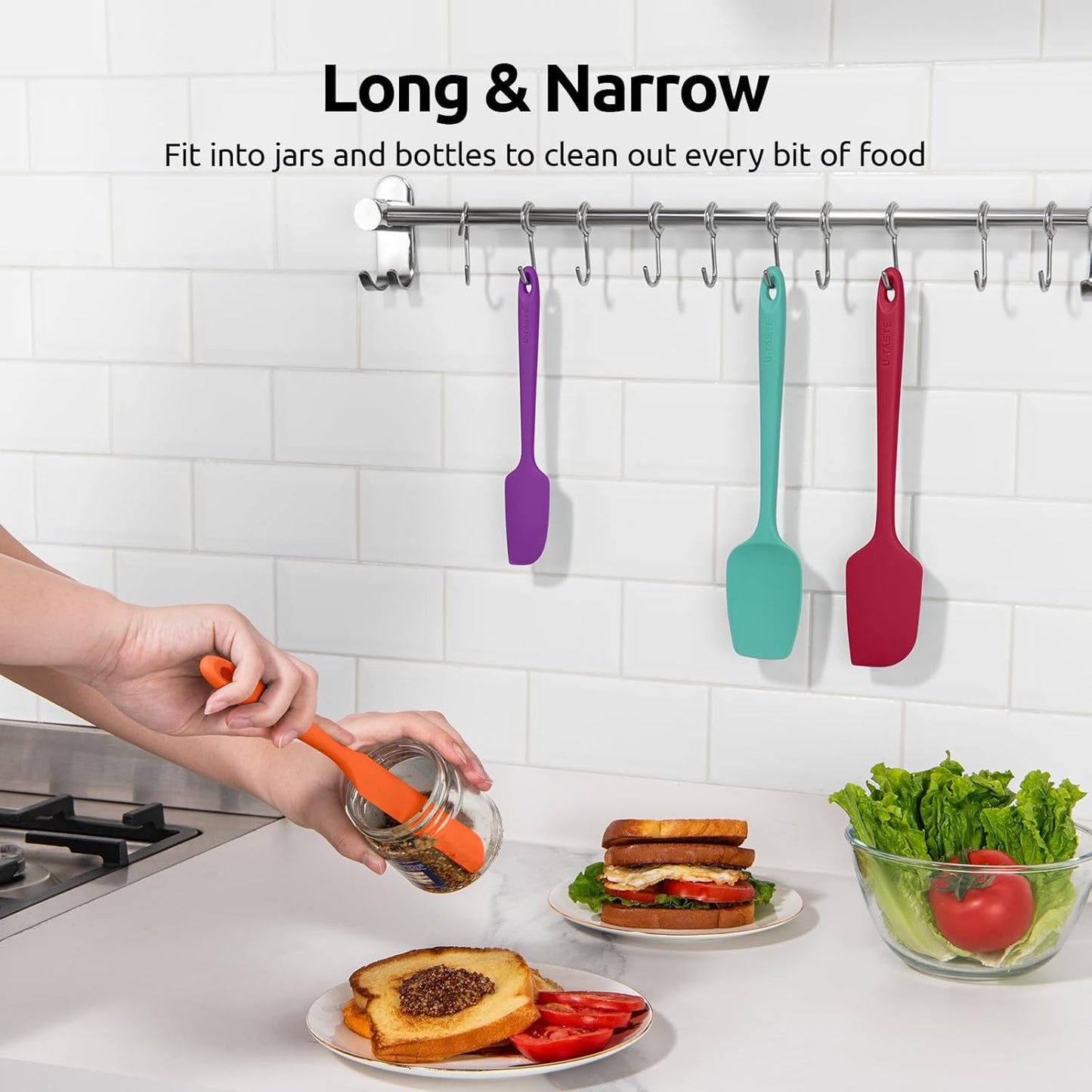 Purilite Select Midnight Blue Silicone Spatula