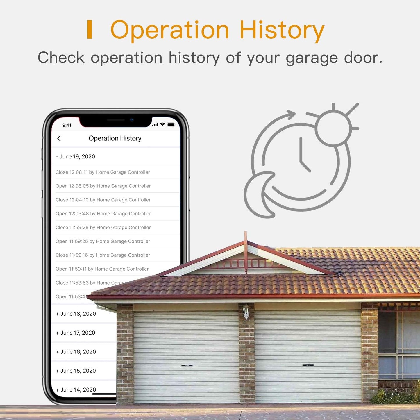 Refoss Smart Wi-Fi Garage Door Opener, Compatible with Google Assistant, Alexa, APP Remote Control