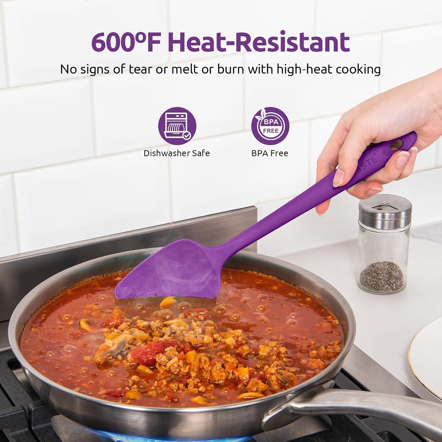 Purilite Select Midnight Blue Silicone Spatula