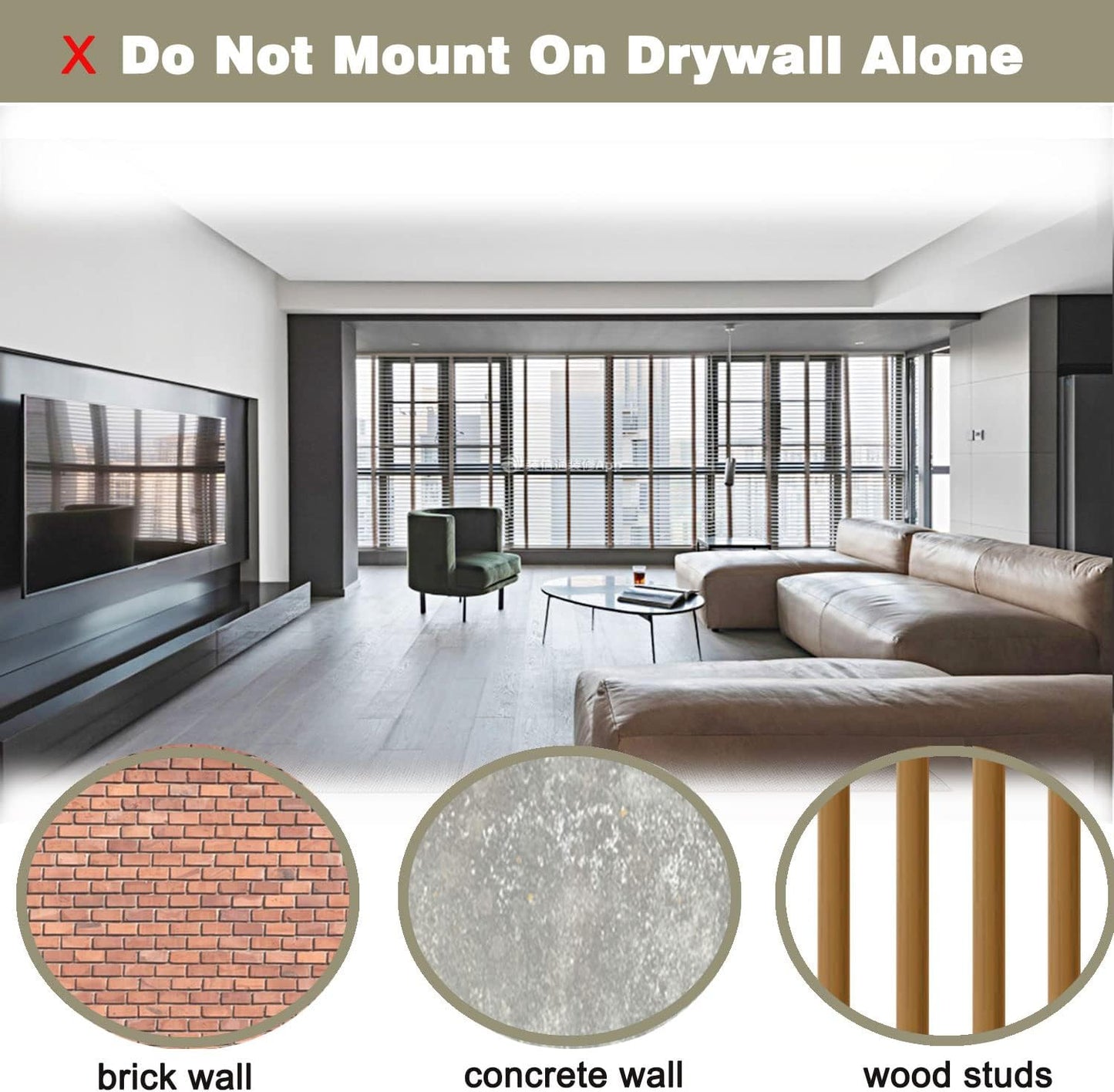 GLWIXY Monitor Wall Mount Most 14-27 inch TVs Computer,Full Motion Wall Mount TV Bracket VESA Up to 100x100mm Max Load 22lbs Fits 15 19 20 22 23 Inch Small Monitor Mount