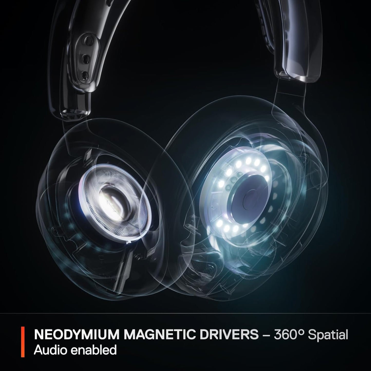 NEW SteelSeries Arctis Nova Pro Wireless Multi-System Gaming Headset - Premium Hi-Fi Drivers - Active Noise Cancellation - Infinity Power System - ClearCast Gen 2 Mic - PC, PS5/PS4, Switch, Mobile