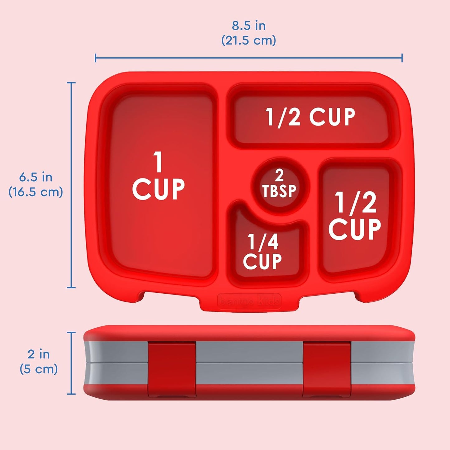 Bentgo Kids Prints Leak-Proof, 5-Compartment Bento-Style Kids Lunch Box - Ideal Portion Sizes for Ages 3 to 7 - BPA-Free, Dishwasher Safe, Food-Safe Materials - 2021 Collection (Llamas)