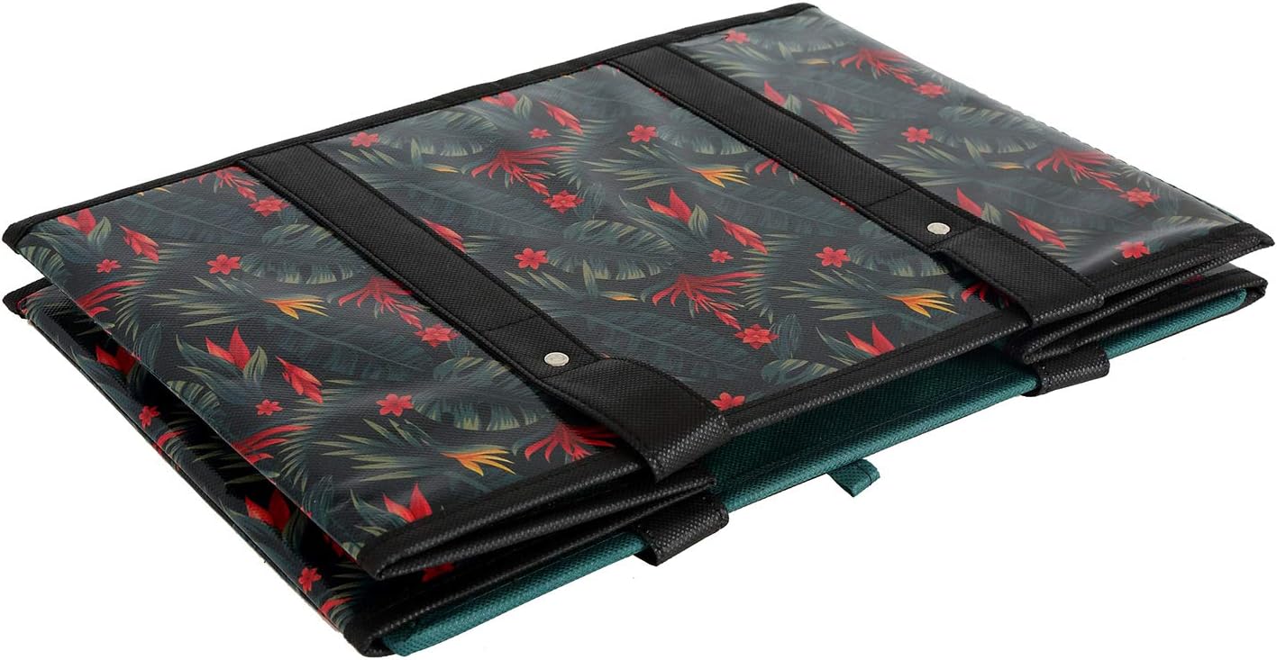 Purilite Select™ Heavy-Duty Reusable Grocery Tote Box Bags – 4 Gallon Capacity