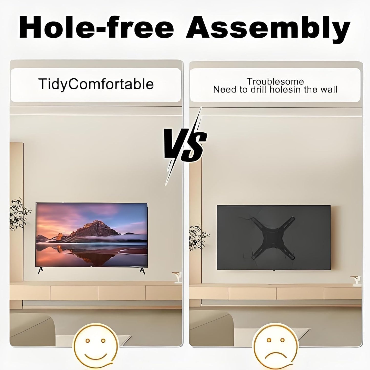 TV Stand for TCL Roku TV Stand Legs,TV Legs Replacement for Smart TV TCL 28" 32" 40" 43" 49" 50" 55" 65" 32S359 40FD5406 43S325 49S403 50S525 55S453 65S455 TV Feet (Upgrade Version)