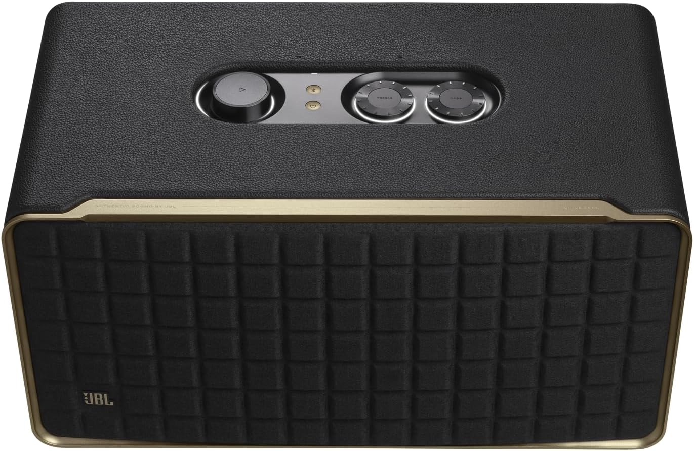 JBL Authentics 300 - Wireless Home Speaker, Music Streaming Services via Built-in Wi-Fi, Built in Battery, Built in Alexa and Google Assistant