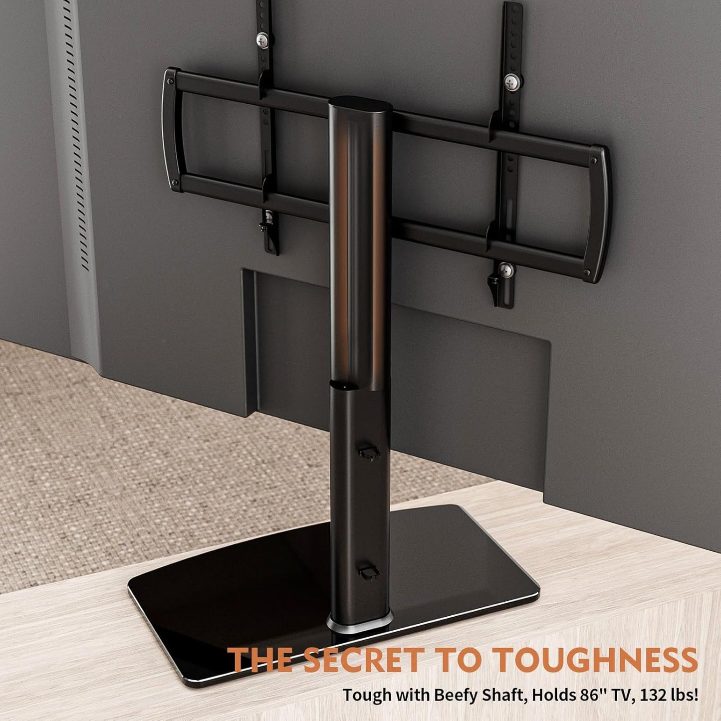 Purilite Select Swivel Tabletop TV Stand (27"–70")