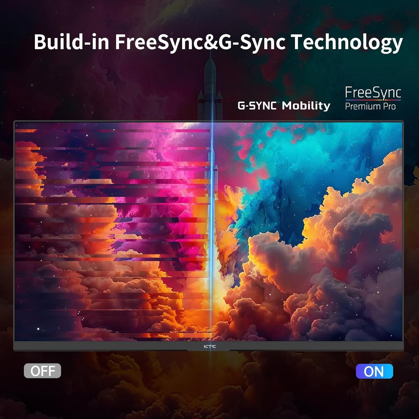 KTC 32 Inch 2K Computer Monitor, IPS 1440p Monitor with Ultra-Thin Bezels, HDR10, Freesync/G-sync, HDMI/DP Ports, Tilt Adjustable, Eyecare, Ideal for Business, Office, and Casual Gaming