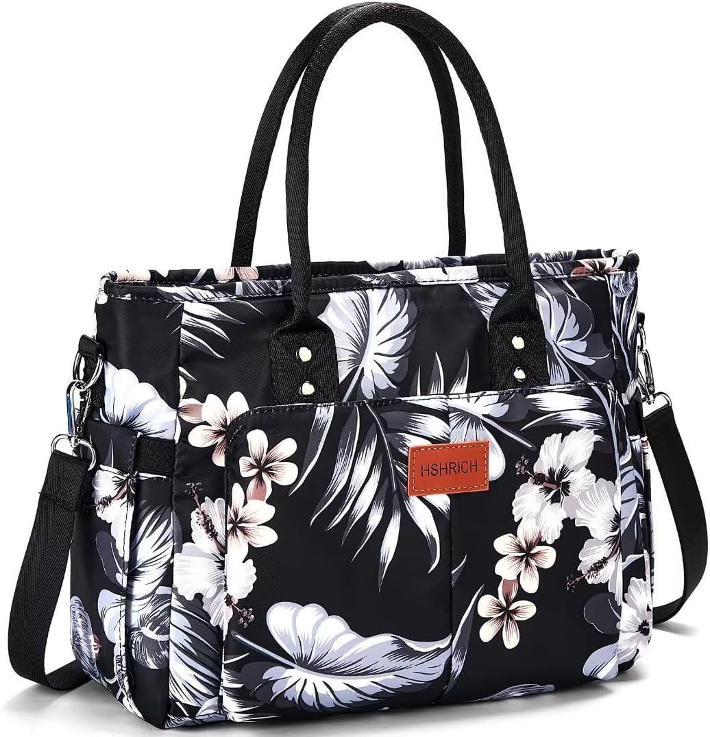 Lunch Bag for Women, Insulated Lunch Box for Work, Large Leakproof Cooler Purse with Side Pockets & Removable Shoulder Strap Women's Lunch Tote Bag for Picnic Work Beach Cute Lunch Bags (Heart)