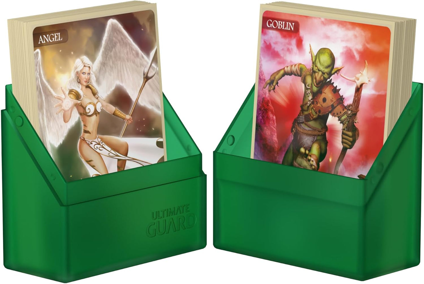 Ultimate Guard Boulder 100+ Classic, Deck Case for 100 Double-Sleeved TCG Cards, Onyx, Secure & Durable Storage for Trading Card Games, Soft-Touch Finish