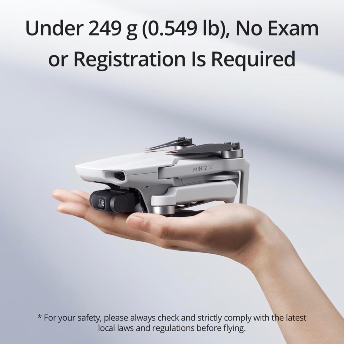 DJI Mini 4K Camera Drone Combo, Drone with 4K UHD Camera for Adults, Under 249 g, 3-Axis Gimbal Stabilization, 10km Video Transmission, Auto Return, 2 Batteries for 62-Min Max Flight Time, QuickShots