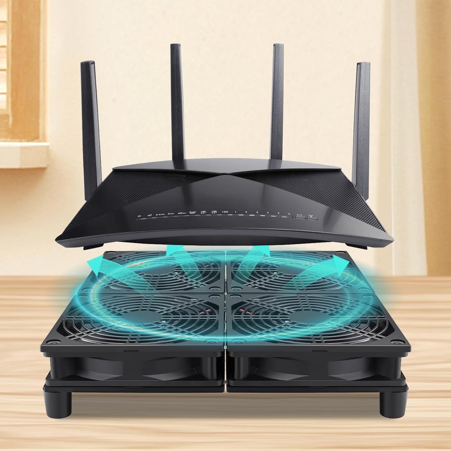 Wathai High Airflow Router Cooling Fan for Computer Cooler TV Small Box DC 5V USB Power 120mm 240mm Fan with Multi Speed Controller