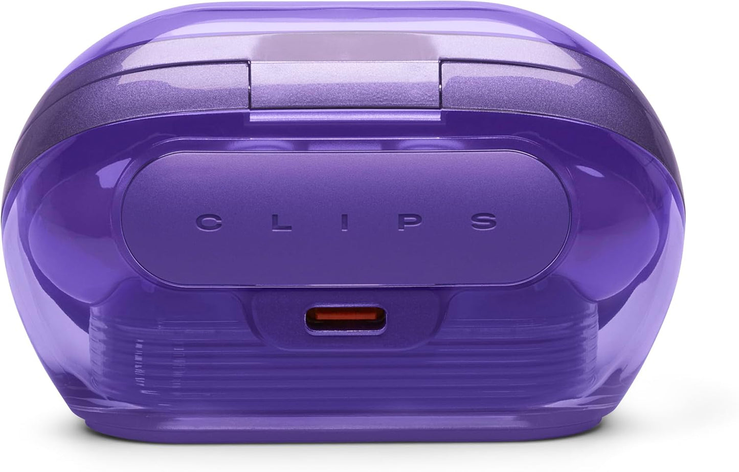 JBL Soundgear Clips - True Wireless Open-Ear Headphones, Dynamic Sound with Bass Boost, All-Day Comfort, 4-mic Crisp, Clear Calls 2.0 with AI-Trained Algorithm, IP54 Water and Dust Resistant (Purple)