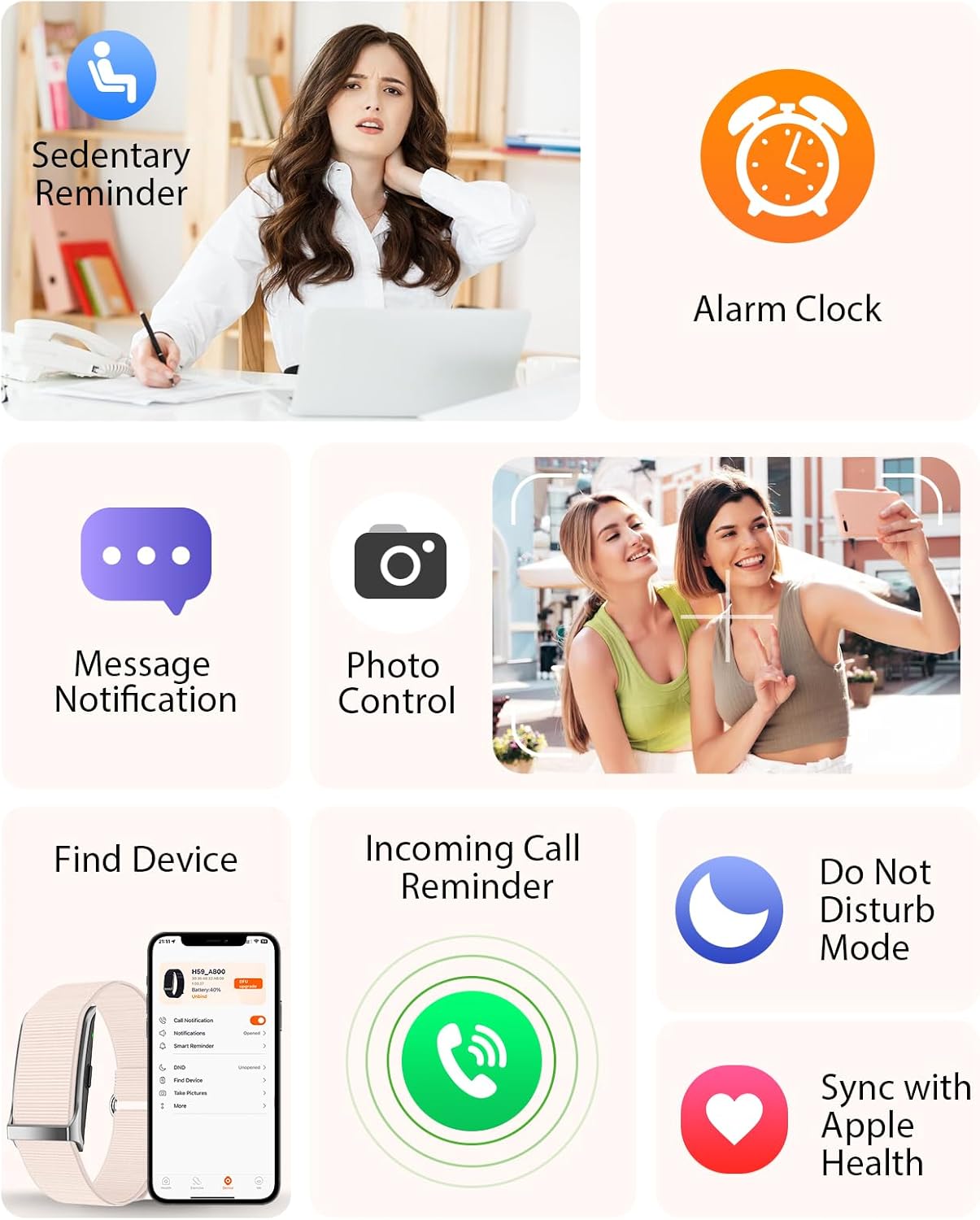 Purilite Select Minimalist Smart Fitness Tracker